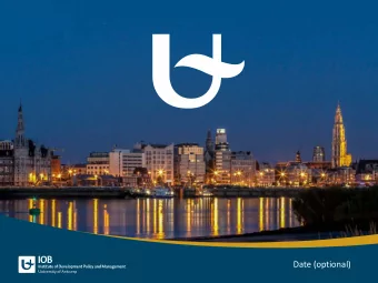 Date (optional)  Intersections of gender and marital status  in accessing climate change