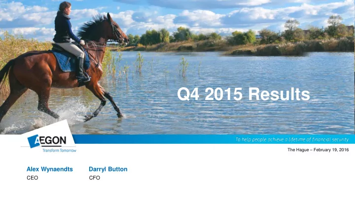 q4 2015 results