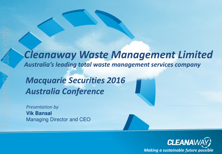 cleanaway waste management limited