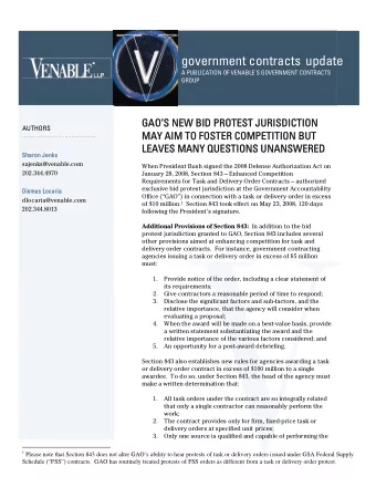 work at a reasonable price; or 4. It is necessary in the public interest to award the contract  to