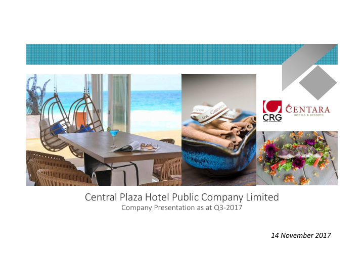 central plaza hotel public company limited