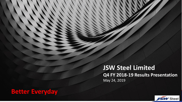 jsw steel limited