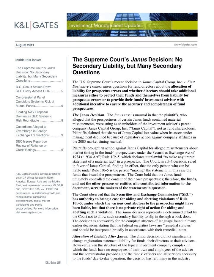 the supreme court s janus decision no