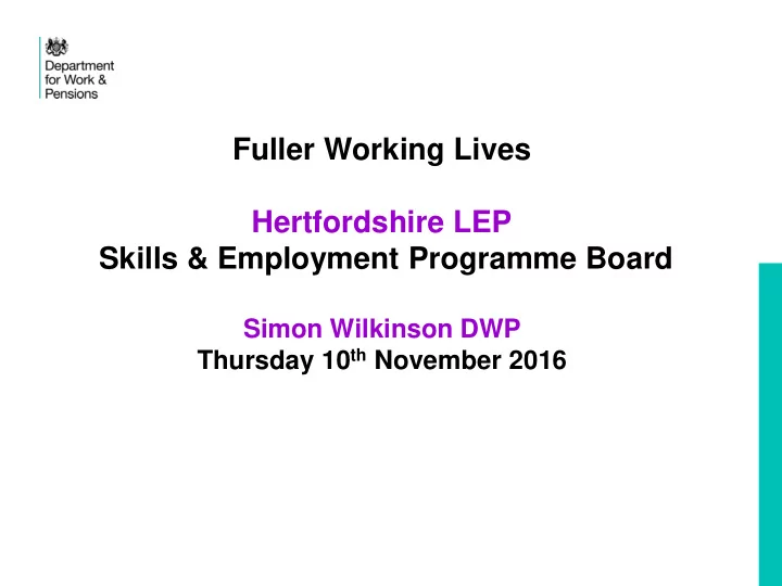hertfordshire lep
