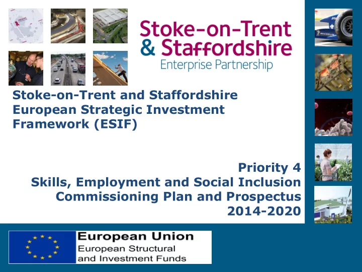 stoke on trent and staffordshire european strategic