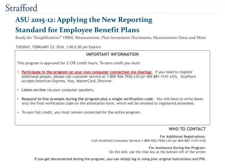 asu 2015 12 applying the new reporting