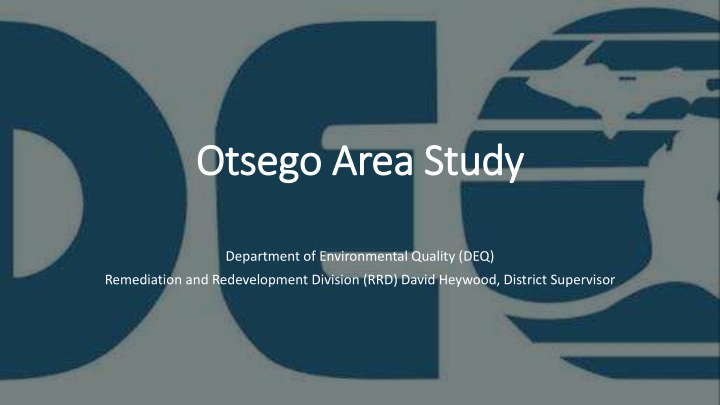 otsego area study