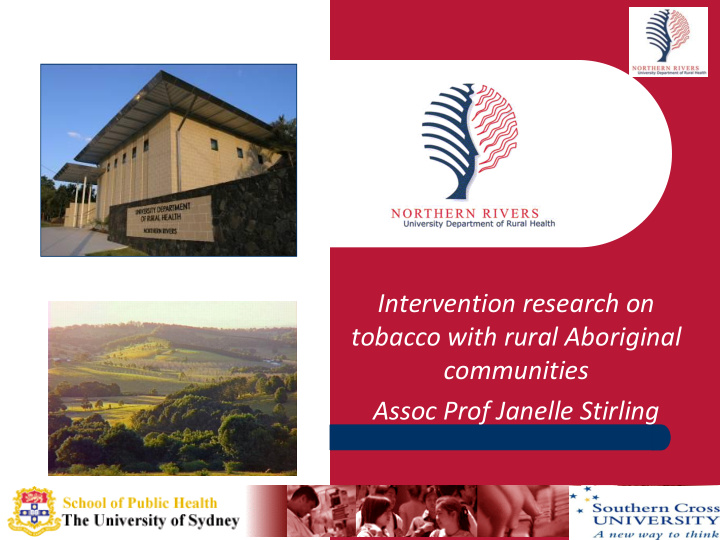 tobacco with rural aboriginal