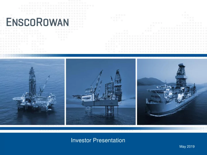 investor presentation