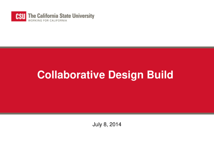 july 8 2014 agenda capital outlay program collaborative