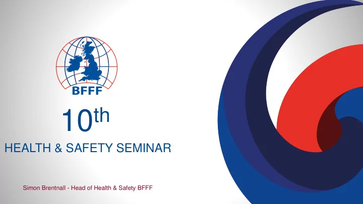 last year s health safety seminar