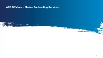 AOS Offshore - Marine Contracting Services  1  Revolutionary Solutions to Marine Challenges  Load
