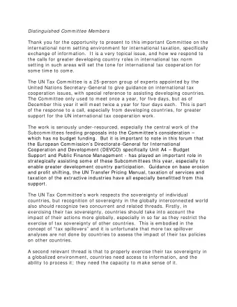 Distinguished Committee Members  Thank you for the opportunity to present to this important