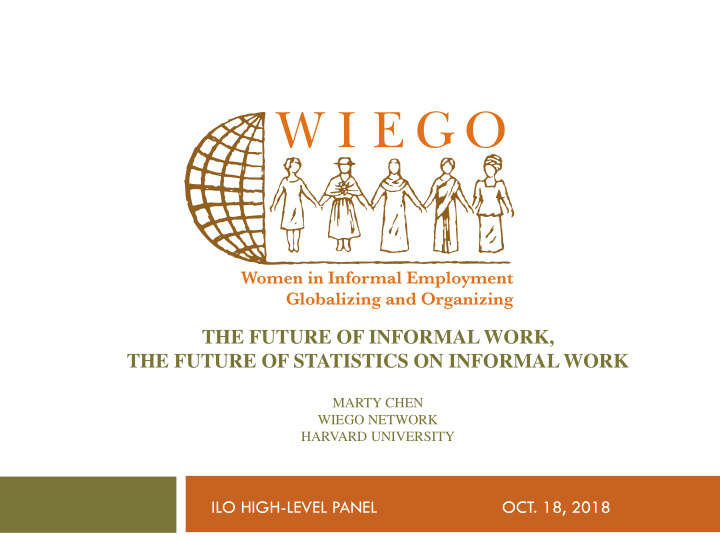 the future of statistics on informal work
