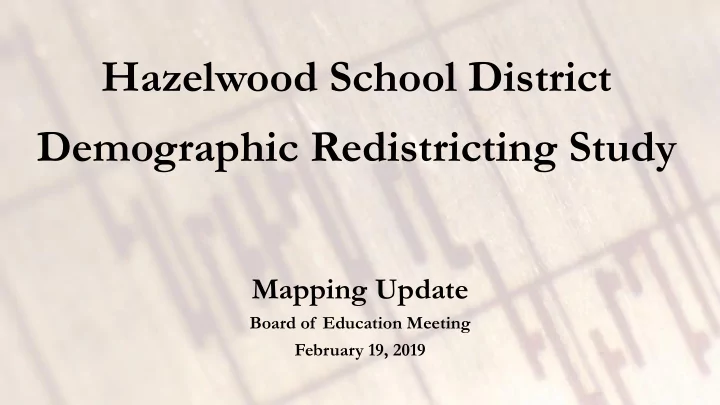 hazelwood school district