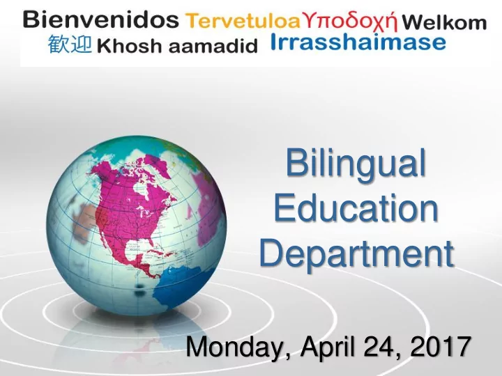 bilingual