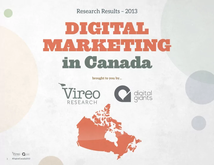 digital marketing in canada
