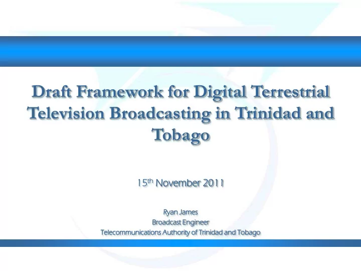digital terrestrial television dtt