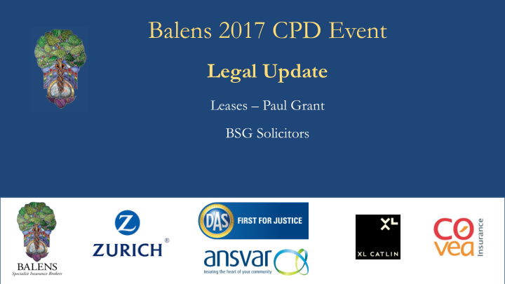 balens 2017 cpd event