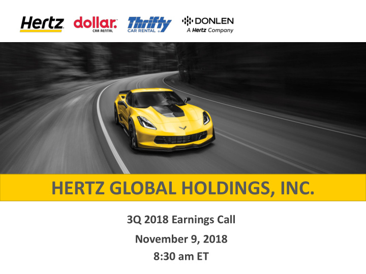 hertz global holdings inc