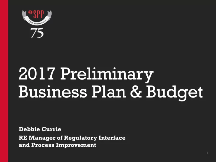 2017 preliminary