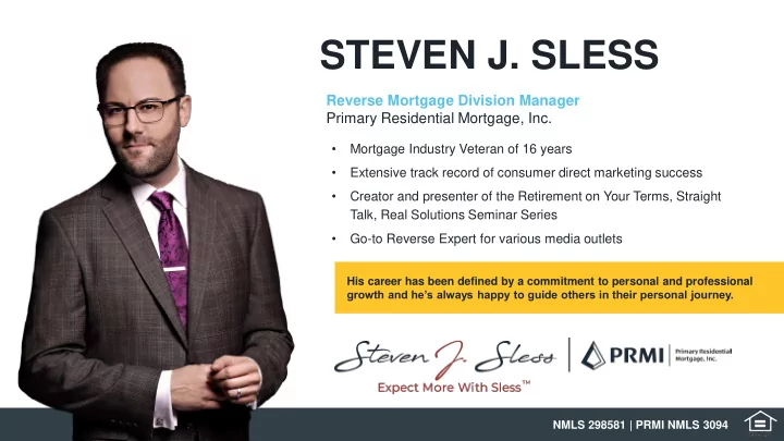 steven j sless