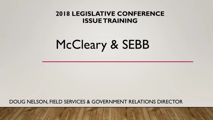 mccleary sebb