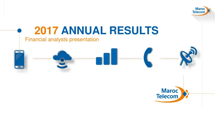 2017 annual results