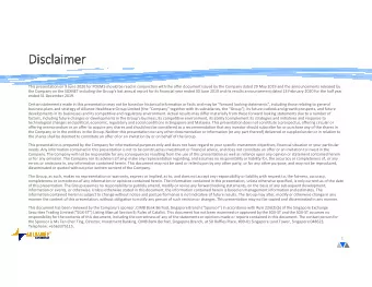 Disclaimer  Disclaimer  Disclaimer  Disclaimer  This presentation on 9 June 2020 for POEMS should