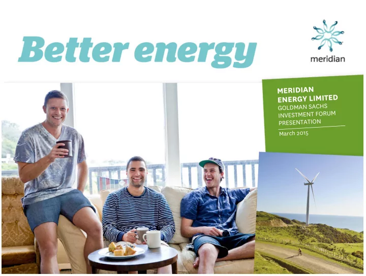 meridian energy limited