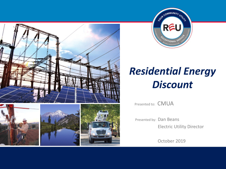 residential energy discount