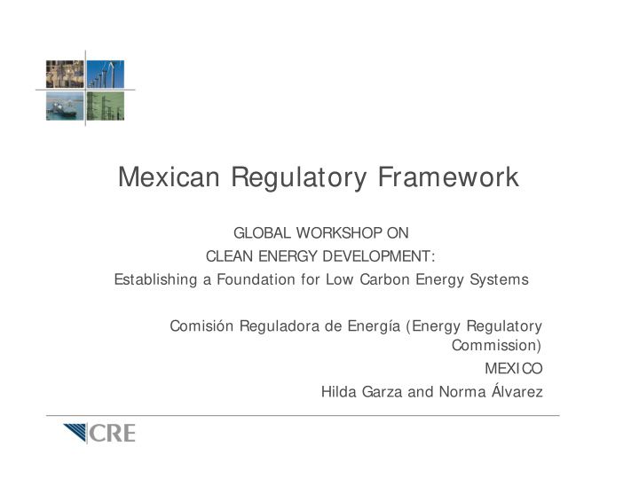 mexican regulatory framework