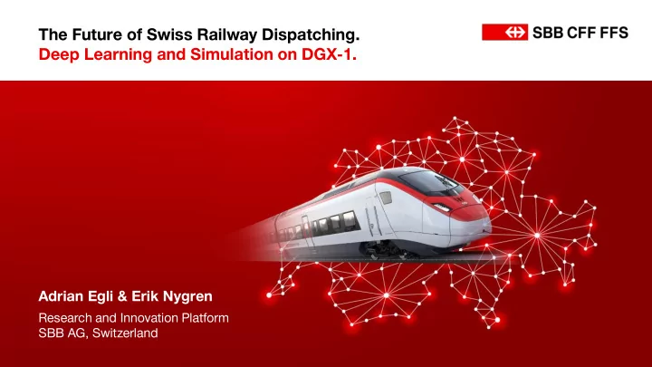 adrian egli erik nygren research and innovation platform