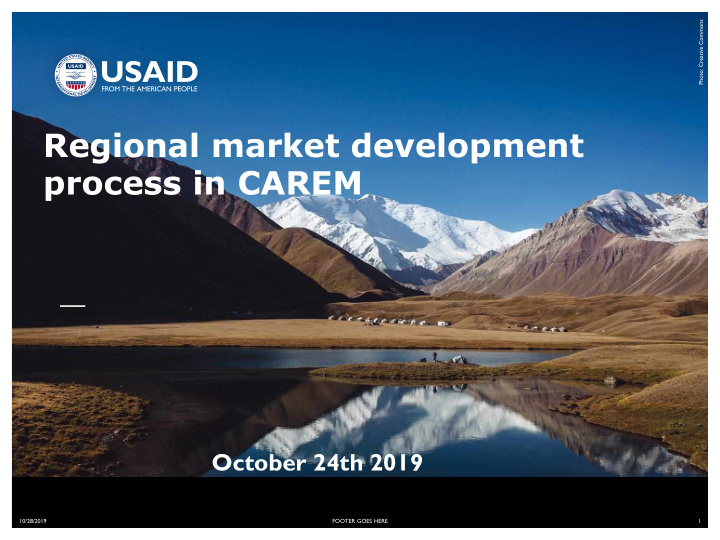 regional market development process in carem