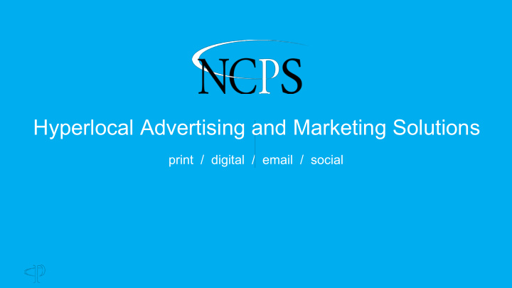 hyperlocal advertising and marketing solutions