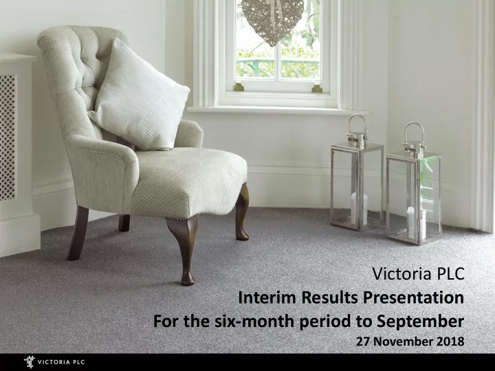 victoria plc