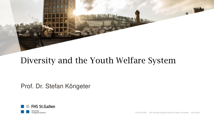 diversity and the youth welfare system
