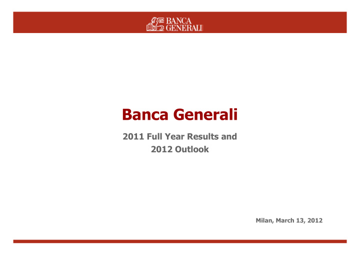 banca generali