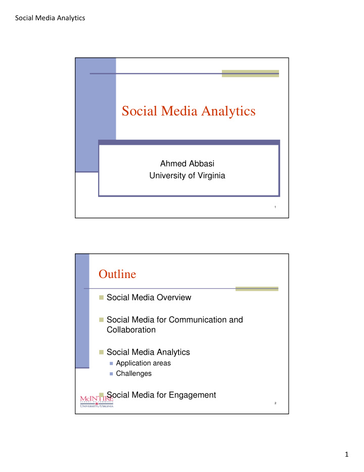 social media analytics