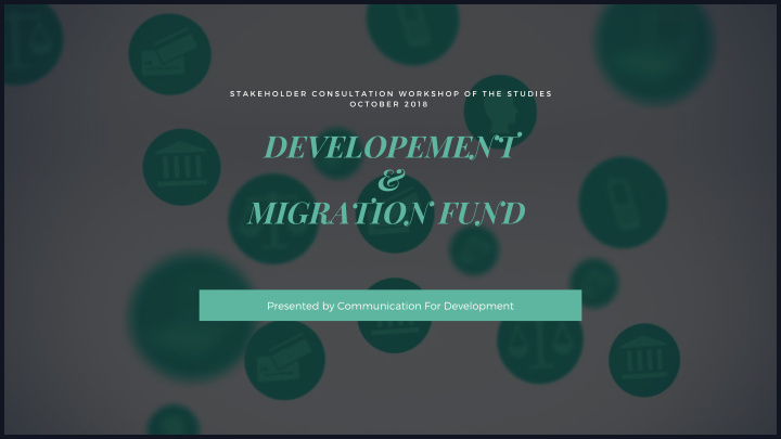 developement migration fund africa to africa studies for
