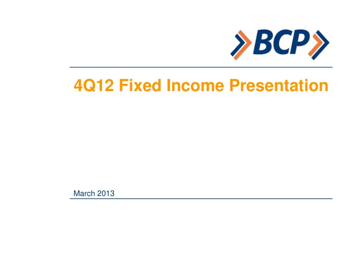 4q12 fixed income presentation