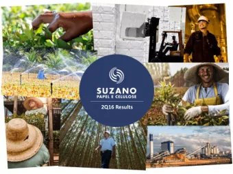 2Q16 Results  Disclaimer  The statements in this presentation constitute projections or