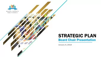 STRATEGIC PLAN  Board Chair Presentation  Feedback Overview  916  Business Leaders  Community