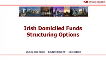 Structuring Options Independence  Commitment  Expertise  Introduction  Mike Kirby  Managing