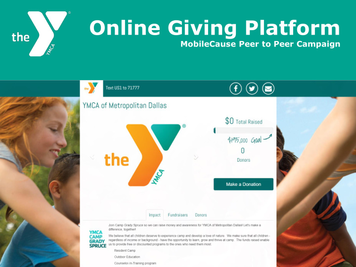 online giving platform