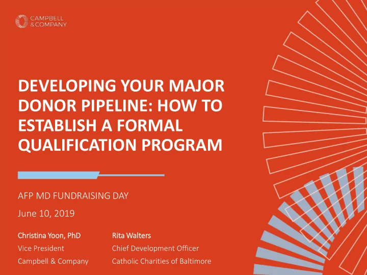 developing your major
