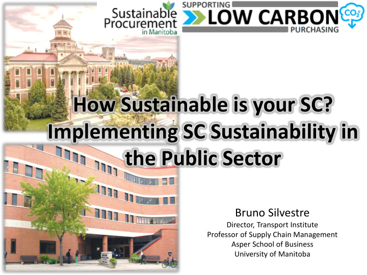 how sustainable is your sc