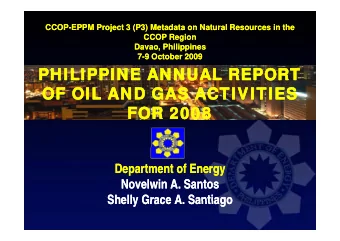 g  FOR 2008  FOR 2008  FOR 2008  FOR 2008  Department of Energy  Department of Energy  p  p  gy  gy