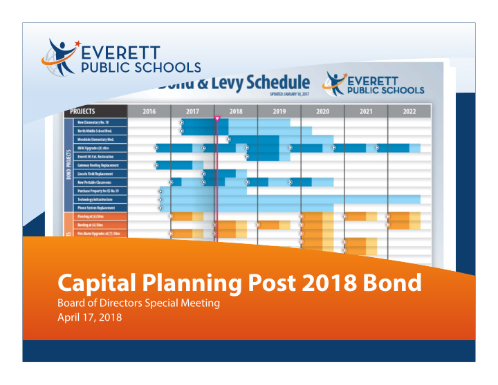 capital planning post 2018 bond