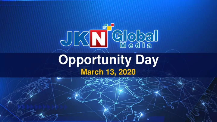 opportunity day